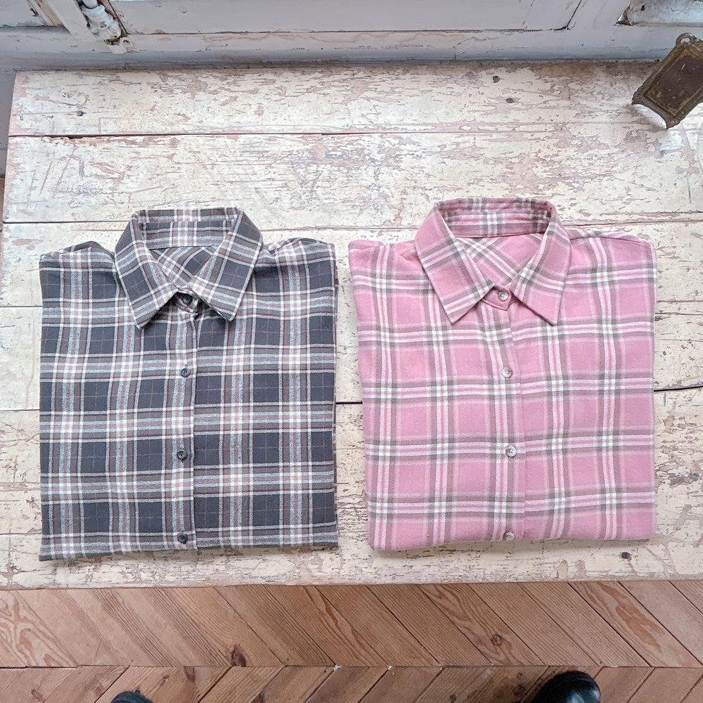 ★Boyfriendネルチェックシャツ