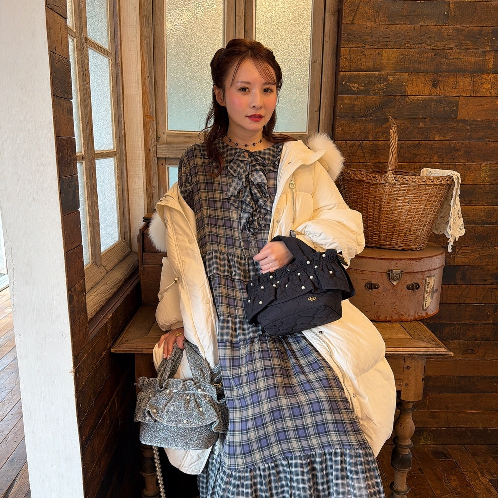 ミディフリルバッグ Pearlette Bebe