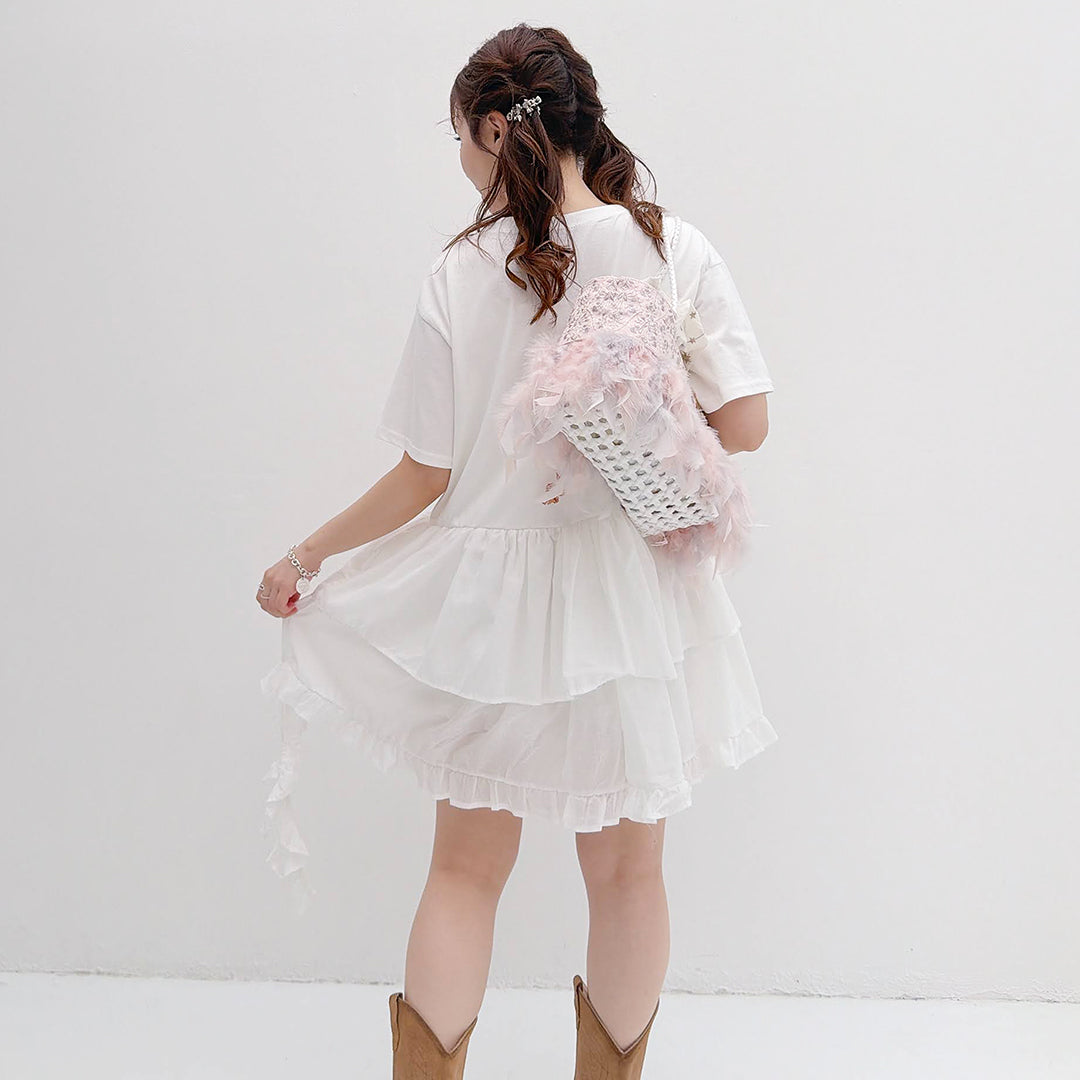 ★Cotton Whip T-shirtsワンピ