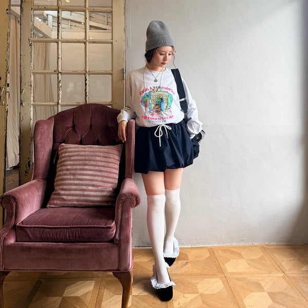 スクエアトート Tweedy Frame Tote