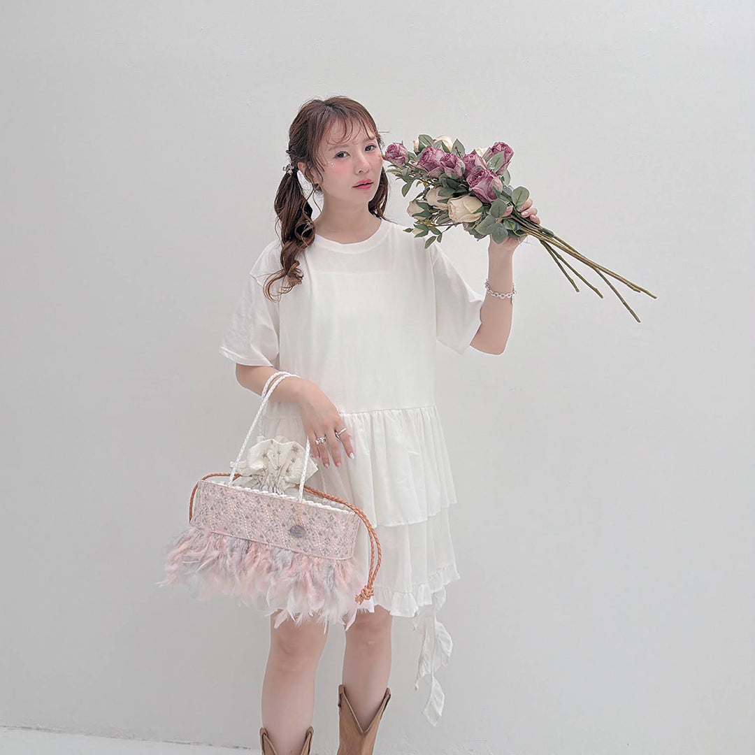 ★Cotton Whip T-shirtsワンピ