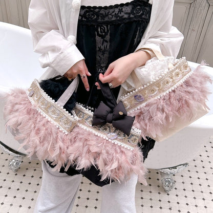 バレッタ Marshmallow Ribbon