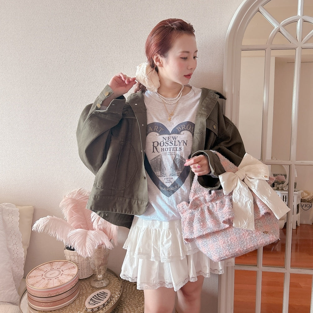 バレッタ Ribbon×Ribbon