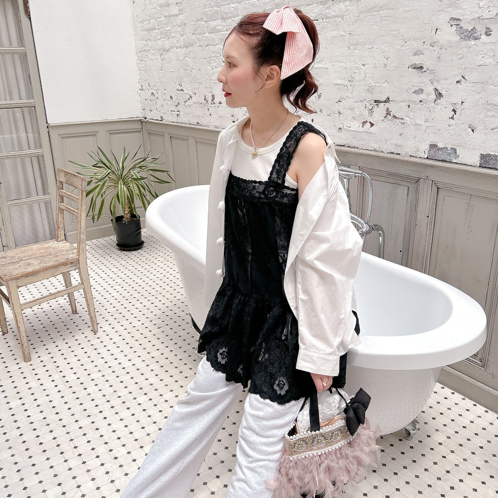 ★Eternalレースミニワンピ