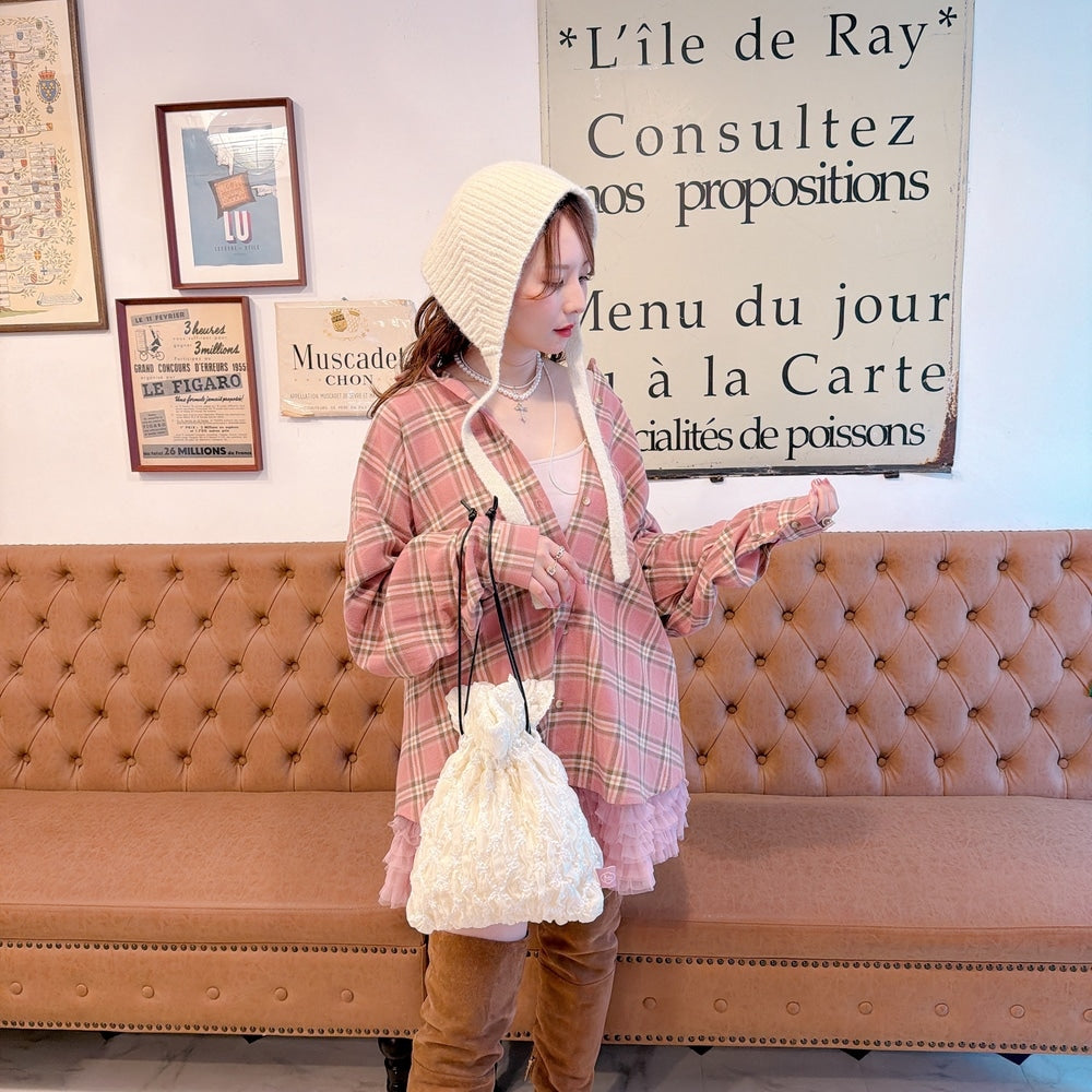 巾着バッグ Shabby Diamond