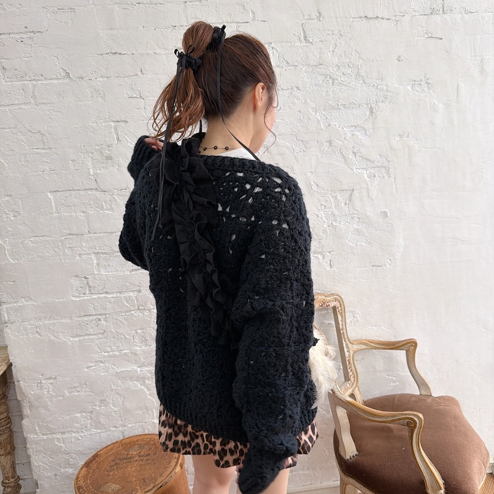 ★Clochetニットブルゾン