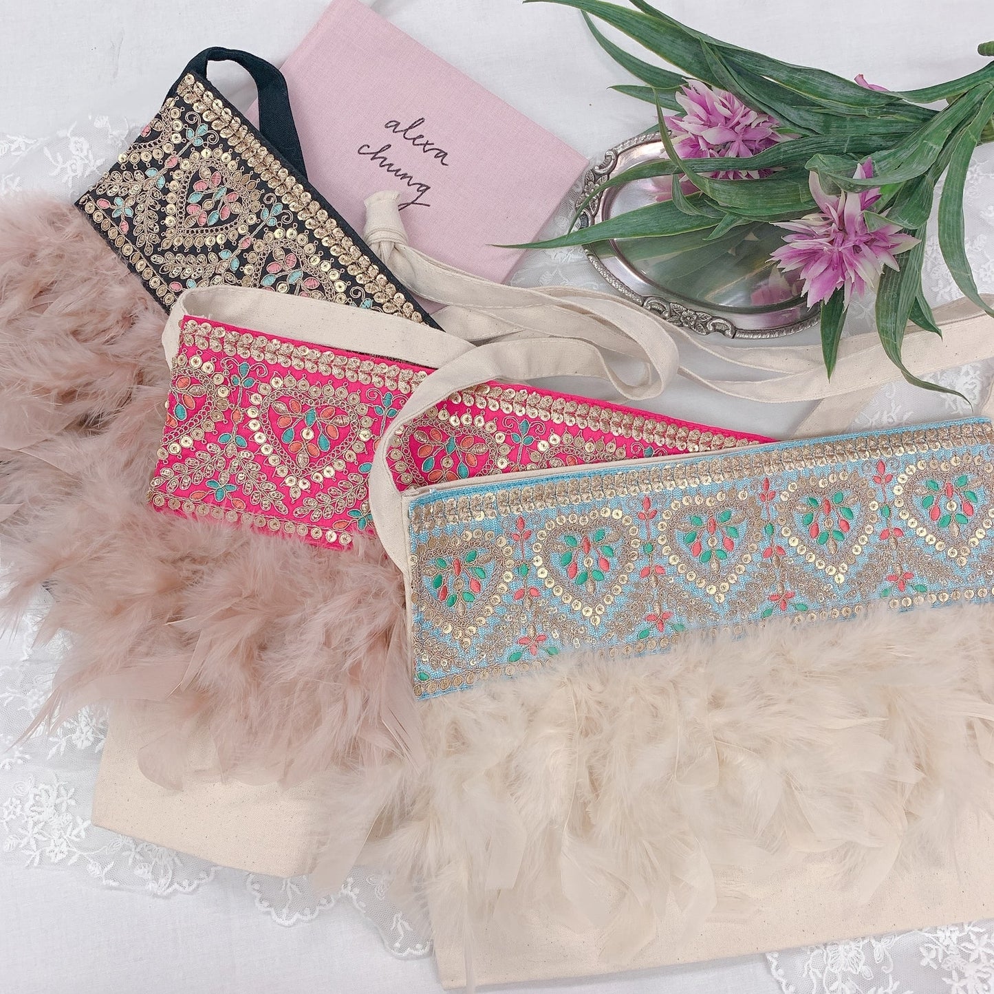 サコッシュ Love Poppy Colorful