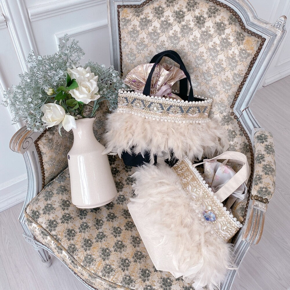 トート Wintry Meghan【アイボリー/グレー】