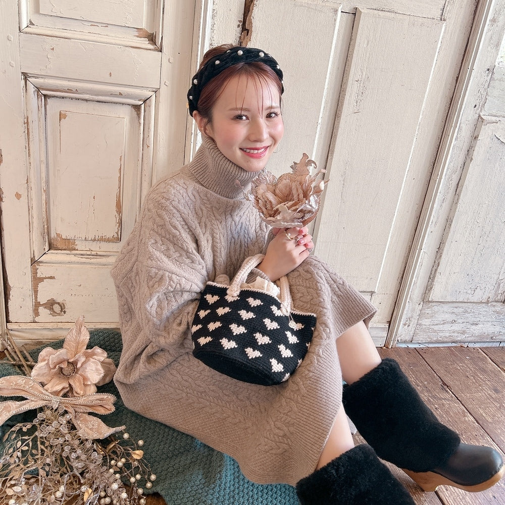 ハートニットトート Alice – Saha by elliee