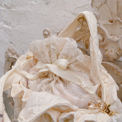 ミニインナーバッグ Antique Ecru