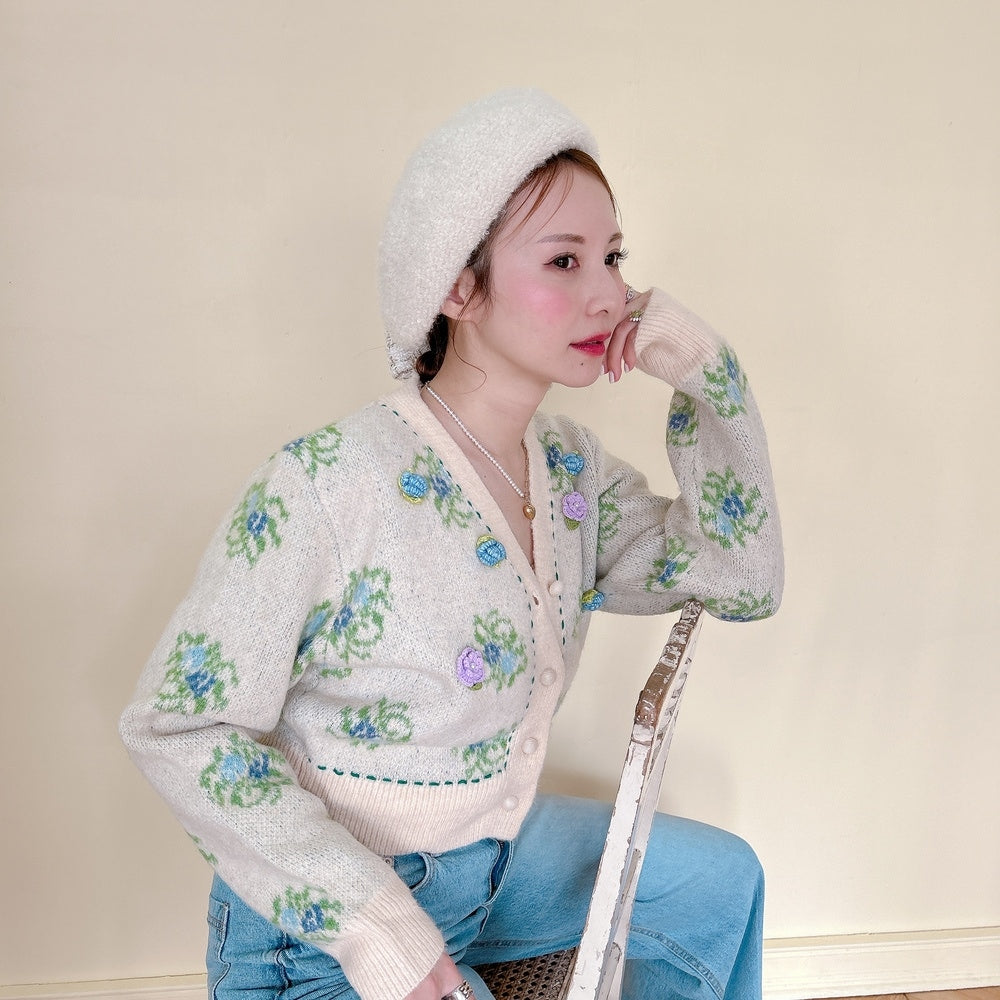 ハートアシメパールネックレス