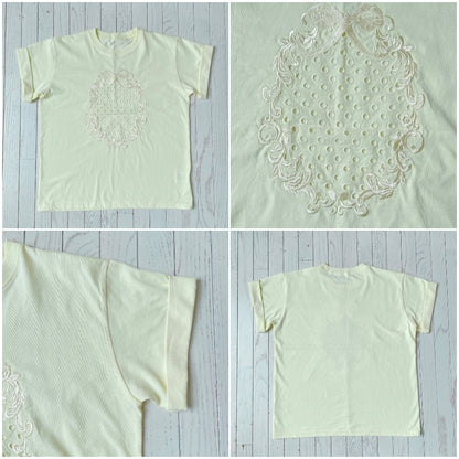 ★リボンEmbroideryTsh