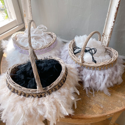 かご&巾着SET Moon Whisper Rattan