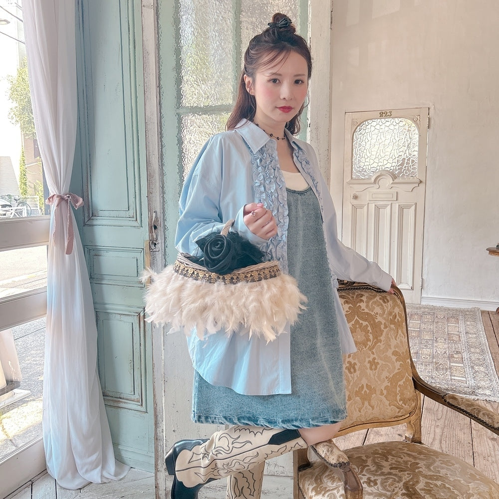 ★Azure Museデニムワンピース