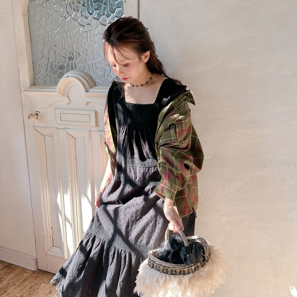 ★コットンレースDollyワンピース