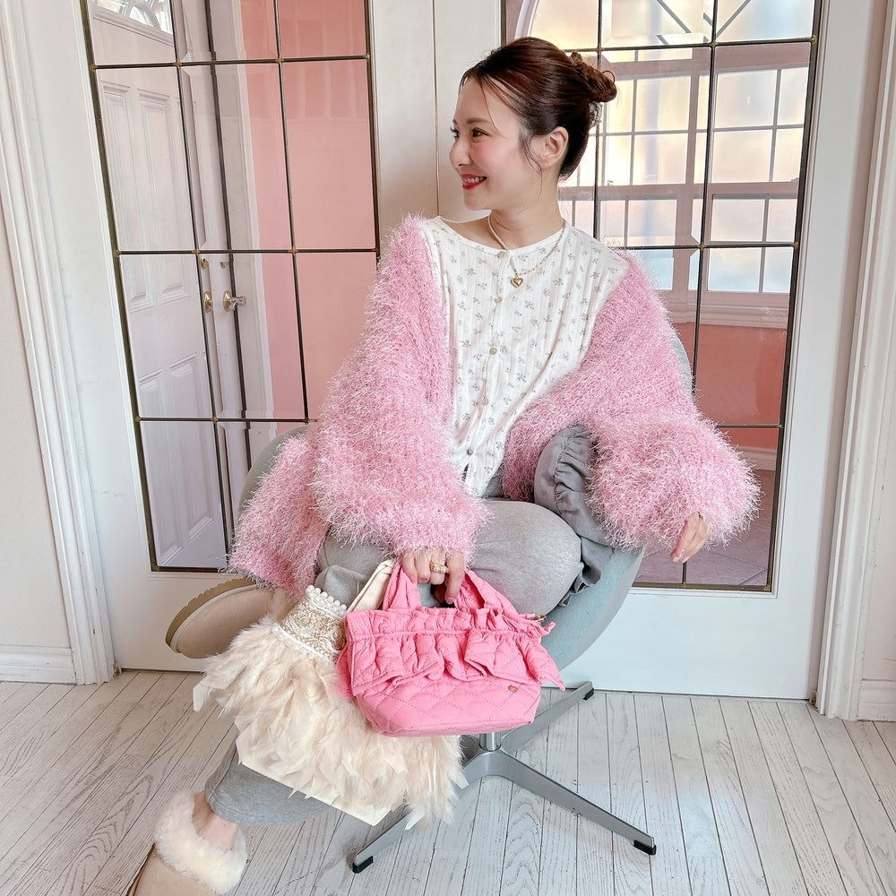 ★Shaggyニットガウン2025