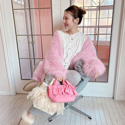 ★Shaggyニットガウン2025