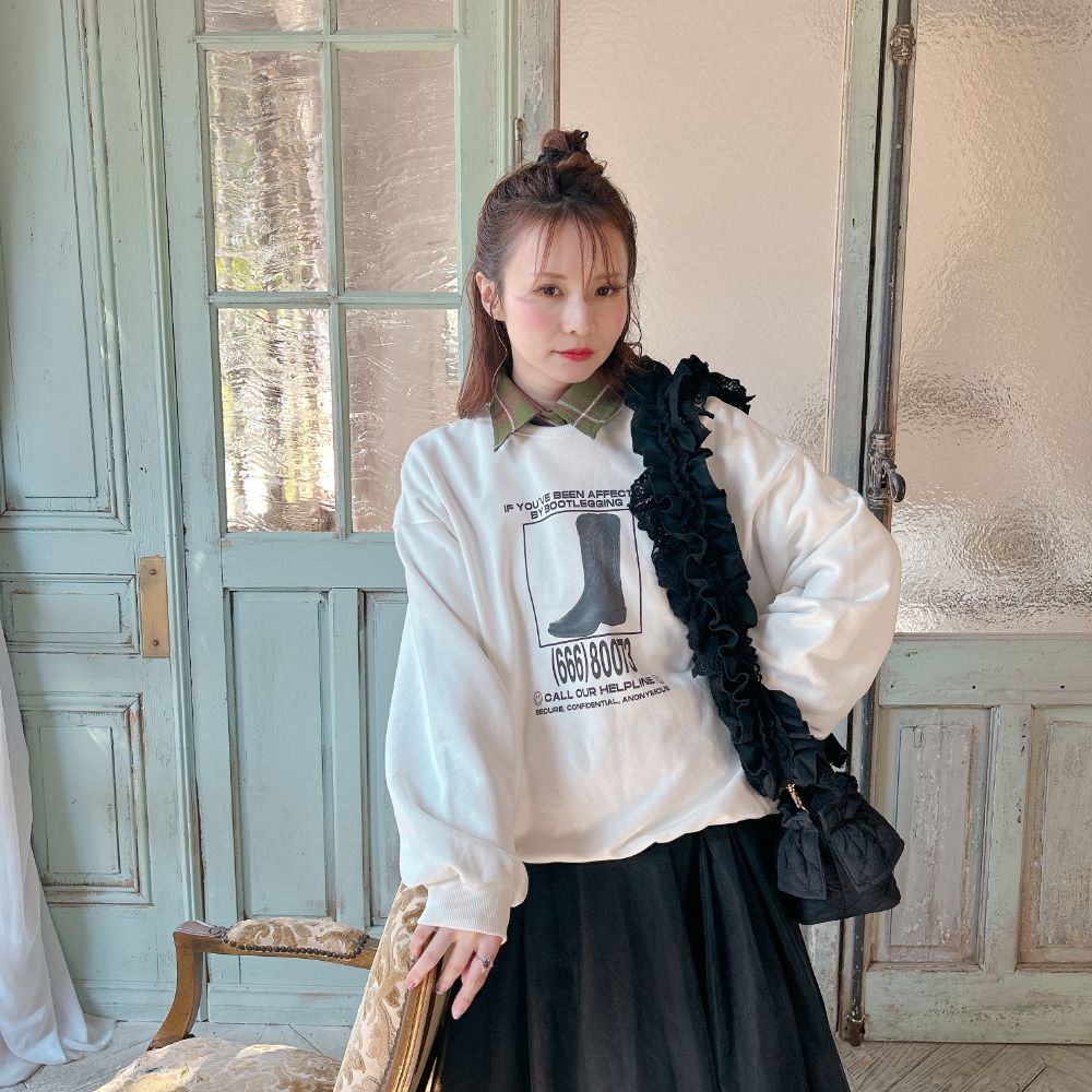 フリルストラップ Colette