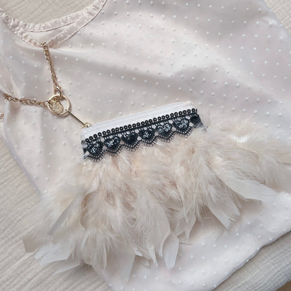 ポーチ付バッグ Balloon Marche【無地ドット】