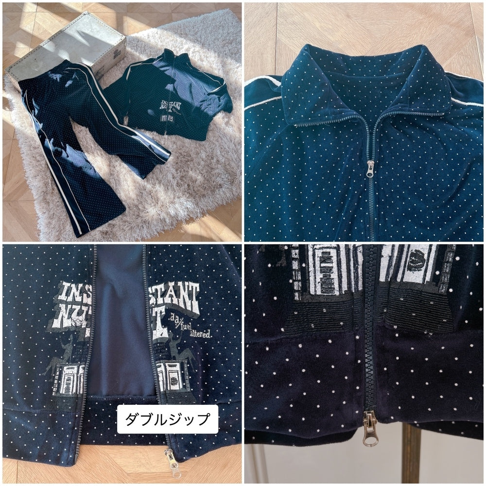 ★Polka Chillベロアジャージ