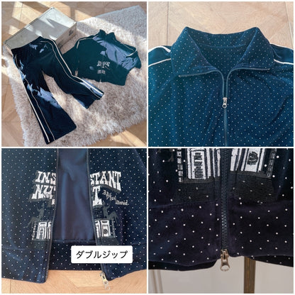 ★Polka Chillベロアジャージ