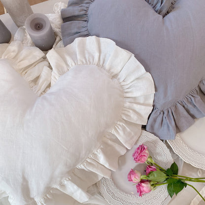 Borgo delle tovaglie ハートクッション