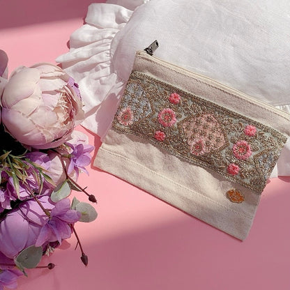 ポーチ Shabby Canvas Pouch