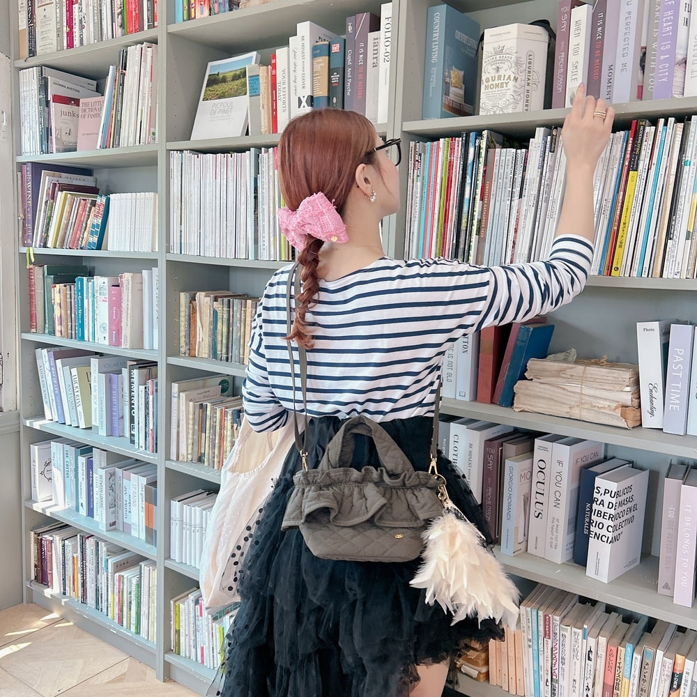 ミニフリルバッグ Quilting Frill Bebe – Saha by elliee