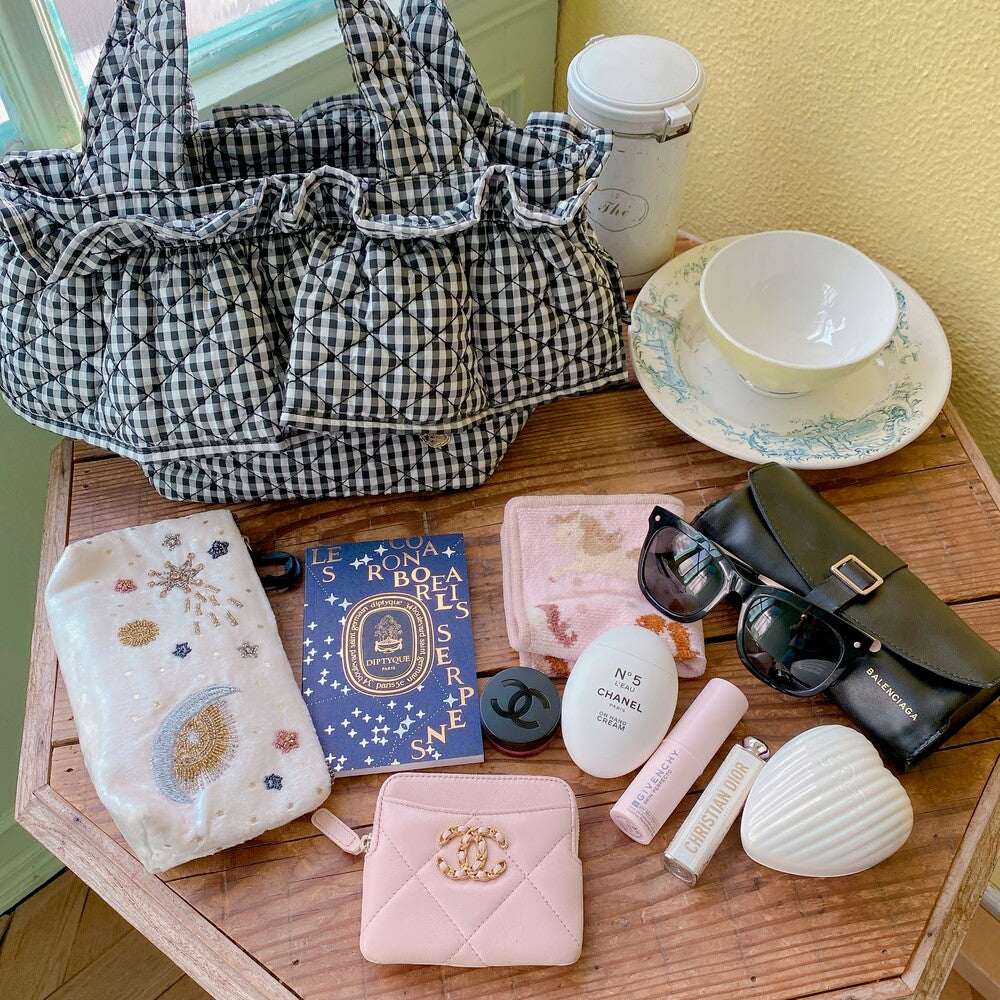 フリルバッグ Quilting Frill Bebe ミニ/レギュラー【ギンガム】