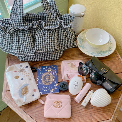 フリルバッグ Quilting Frill Bebe ミニ/レギュラー【ギンガム】