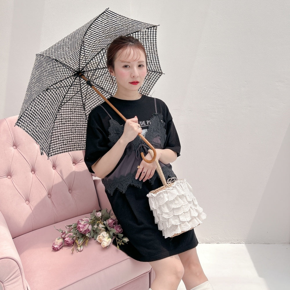 かごラフィア Frilly Picnic