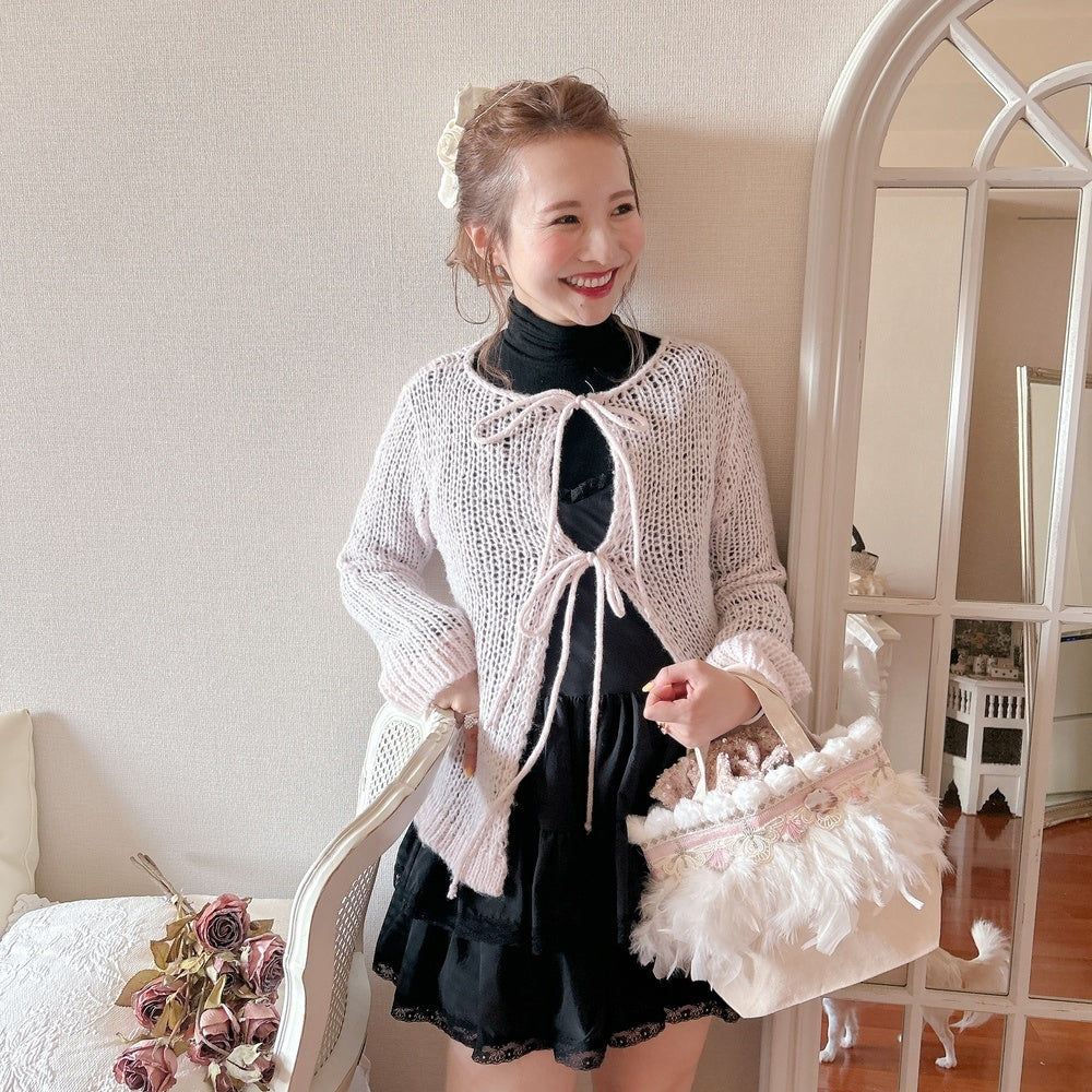 巾着＆トートSET Pom Pom Bunny