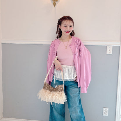 ★カラーリブタンク