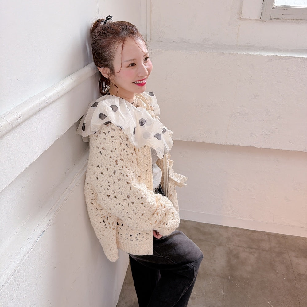 ★Clochetニットブルゾン