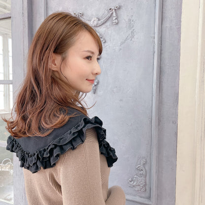 Waffle Frill Collar