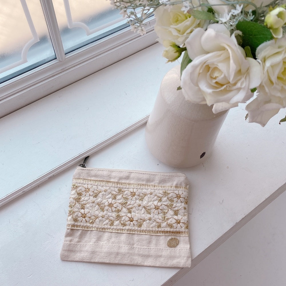 ポーチ Shabby Canvas Pouch