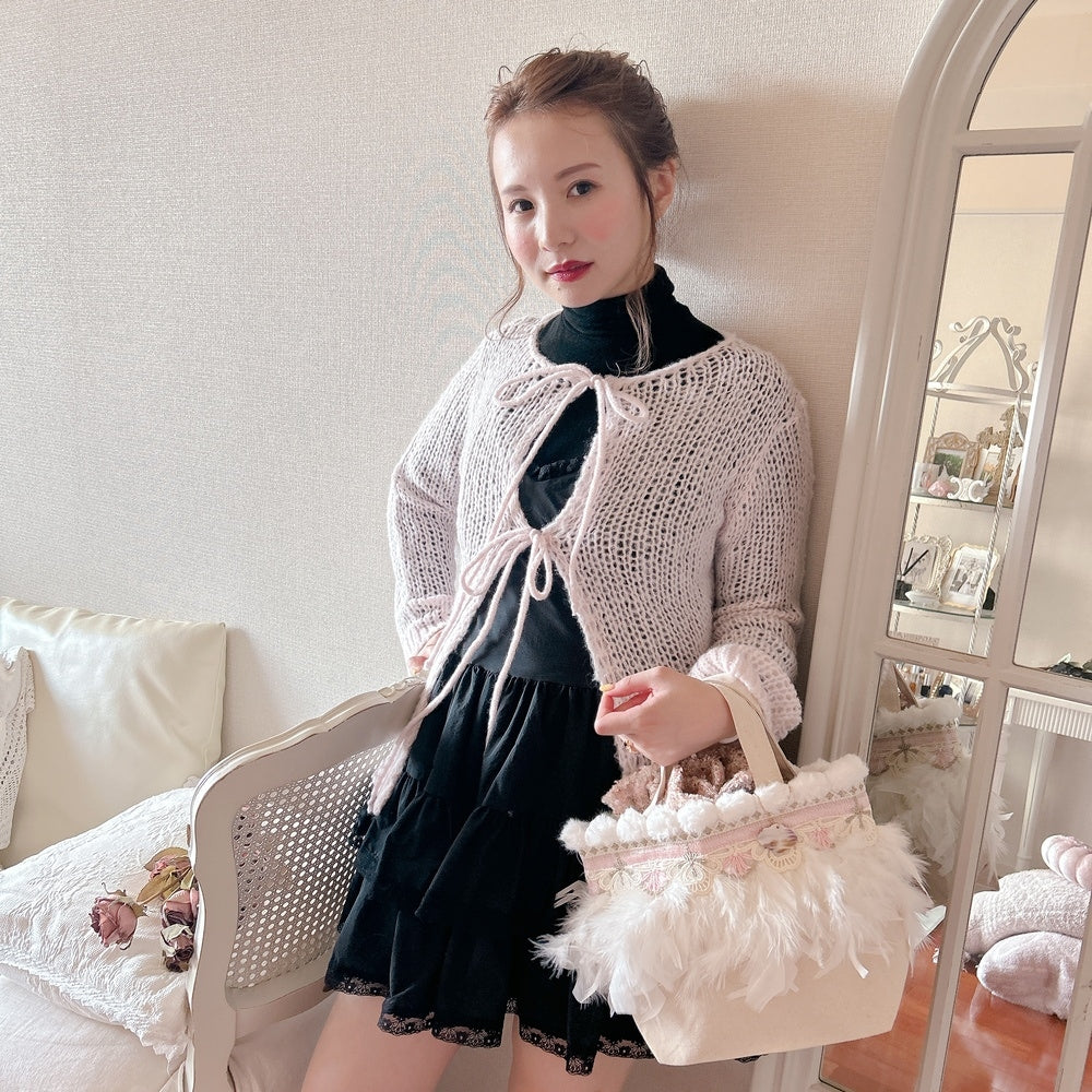 巾着＆トートSET Pom Pom Bunny