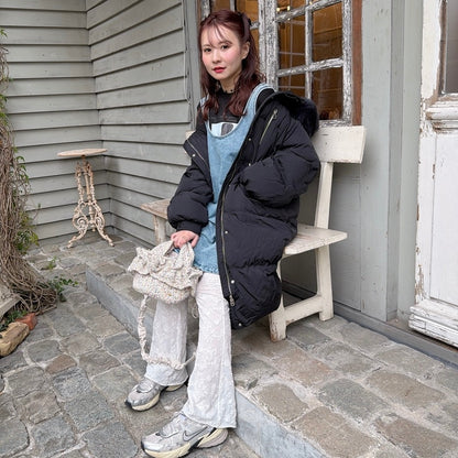 ★Furフード付ロングダウン2025