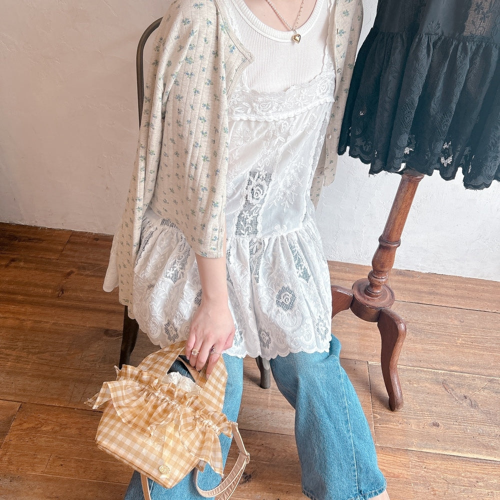 ★Eternalレースミニワンピ