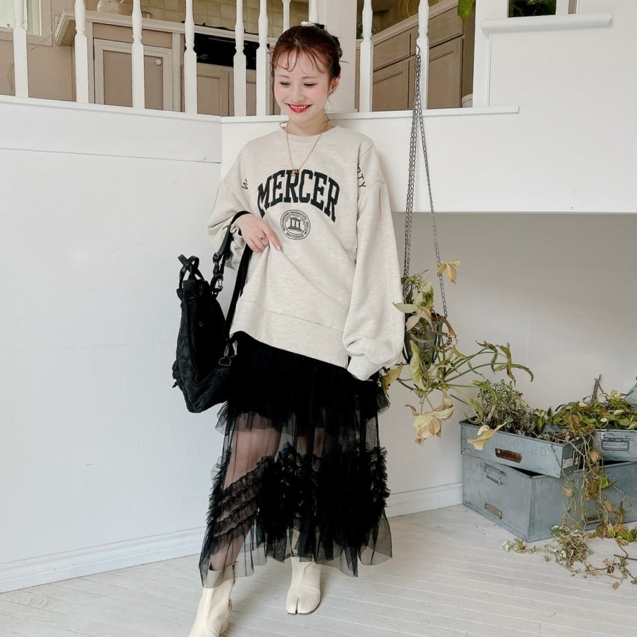 ★Primaシアーフリルスカート