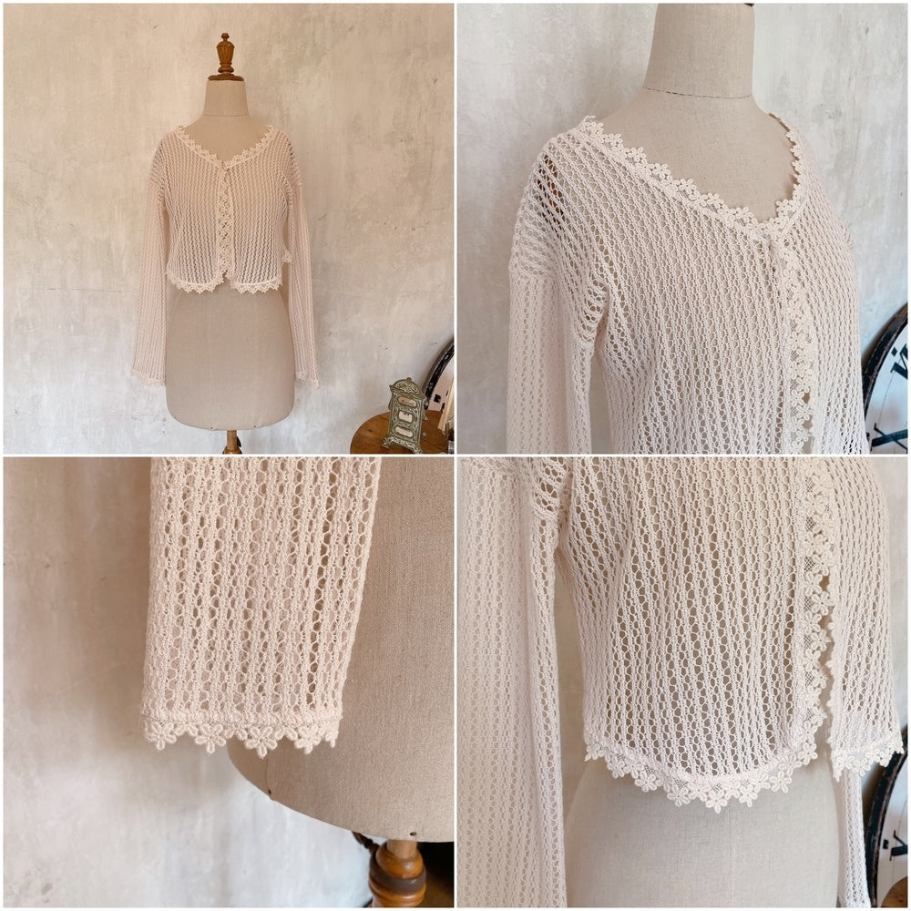 ★Bloomy クロシェットカーディガン