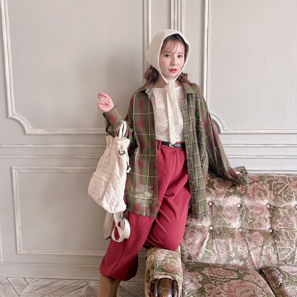 ★Cozy Loungeスウェット【ベルト付き】