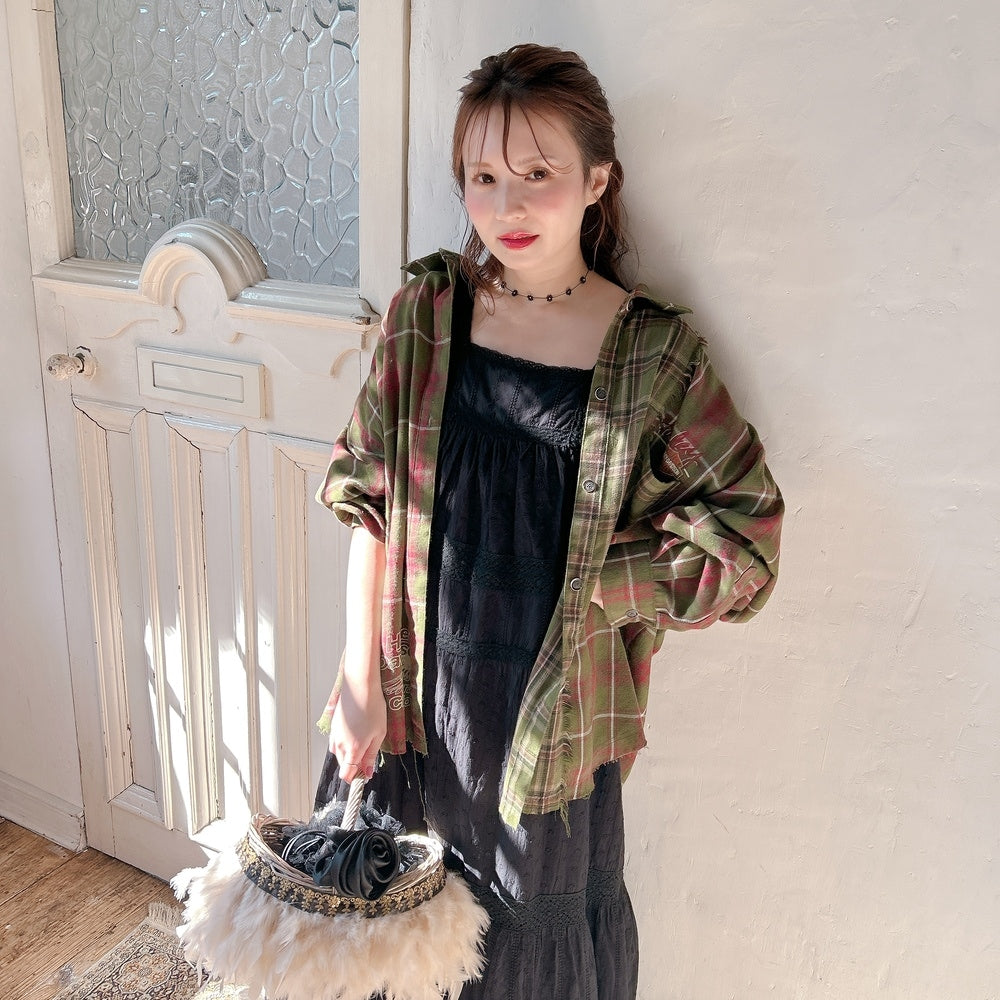 ★コットンレースDollyワンピース