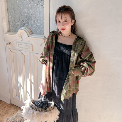 ★コットンレースDollyワンピース