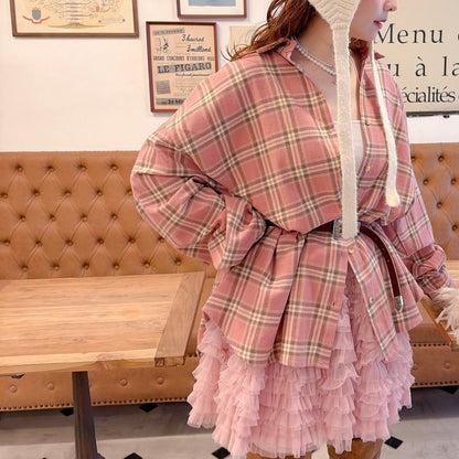 ★Boyfriendネルチェックシャツ