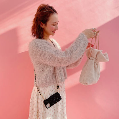 スマホケース Stella Chain ブラック