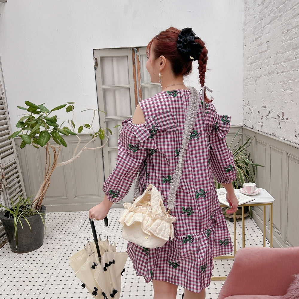 ミニインナーバッグ Antique Ecru