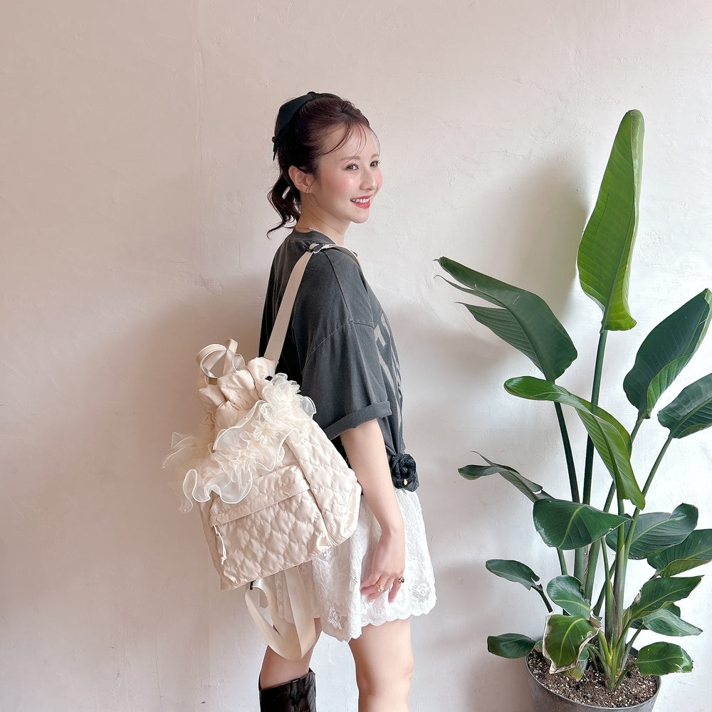 バックパック S Puffy Gigi【3way】 – Saha by elliee