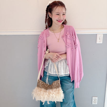 ★カラーリブタンク