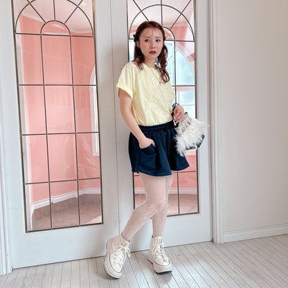 ★リボンEmbroideryTsh